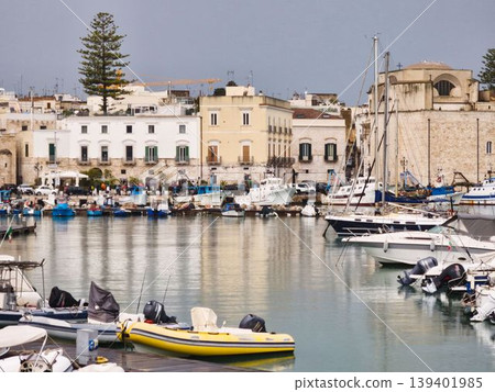 Trani fishing port, Italy Trani fishing port, Italy 139401985