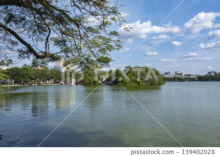 Hoan Kiem Lake, Hanoi, Vietnam - Tourism Hoan Kiem Lake, Hanoi, Vietnam - Tourism 139402028