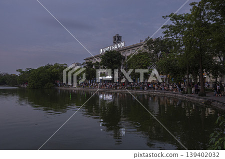 Hoan Kiem Lake, Hanoi, Vietnam - Tourism Hoan Kiem Lake, Hanoi, Vietnam - Tourism 139402032