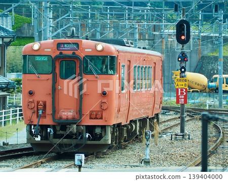 Bantan Line, KiHa 41 series 2000 series, Teramae Station Bantan Line, KiHa 41 series 2000 series, Teramae Station 139404000