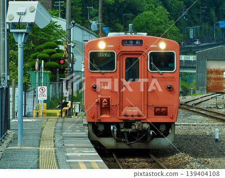 Bantan Line KiHa 41 series 2000 series Ikuno Station 139404108