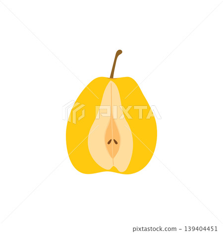 Pear Silhouette Design Vector Illustration Pear Silhouette Design Vector Illustration 139404451