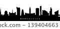Vector silhouette illustration of Manchester urban skyline. 139404663