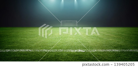 Football stadium at night. Football stadium at night. 139405205