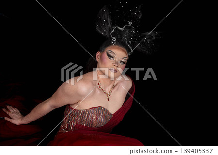 transvestite in studio 139405337