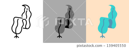 Simple icon of kelp 139405550