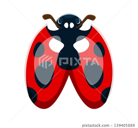 Ladybug font typeset cartoon letter A. Cute insect font sign, red lady bug typeface vector letter. Spring ladybird cartoon typeset element or garden ladybug beetle kids ABC type symbol Ladybug font typeset cartoon letter A. Cute insect font sign, red lady bug typeface vector letter. Spring ladybird cartoon typeset element or garden ladybug beetle kids ABC type symbol 139405889
