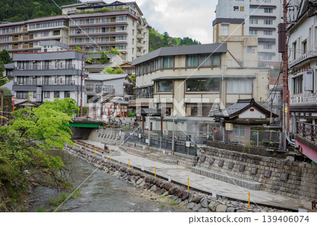 兵庫縣湯村溫泉的風景與街景 兵庫縣湯村溫泉的風景與街景 139406074