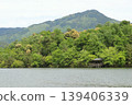 Deep green Takaragaike Pond 139406339
