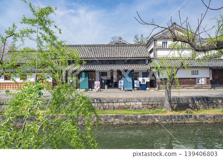 倉敷河沿岸的倉敷市風光 倉敷河沿岸的倉敷市風光 139406803