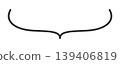 Lower half of the speech bubble: Simple curly braces 139406819