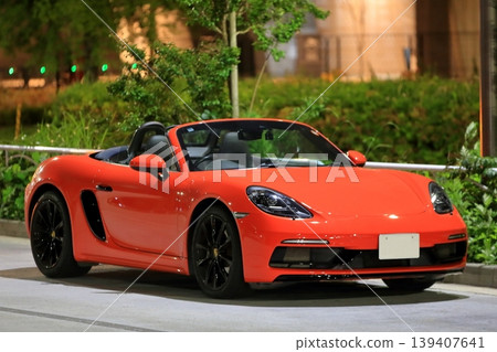 紅色跑車形象 139407641