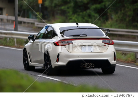 White domestic sports car image White domestic sports car image 139407673