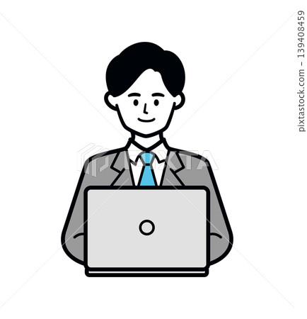 做個人計算機工作的商人 做個人計算機工作的商人 139408459