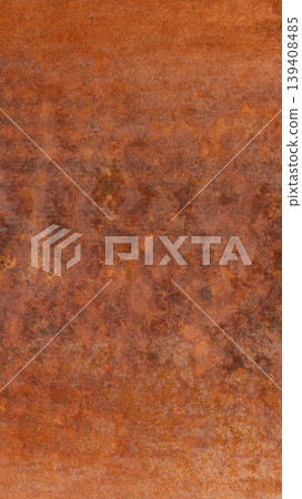 Heavily Rusted Metal Surface With Orange Texture Heavily Rusted Metal Surface With Orange Texture 139408485