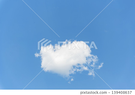 blue sky and white clouds blue sky and white clouds 139408637