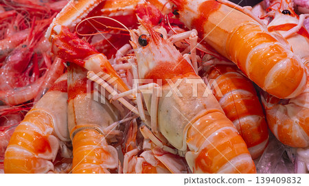 Fresh Crayfish, Fish Market, Spain 139409832