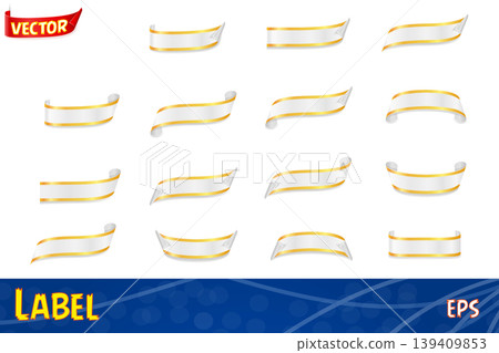 label sticker tag template blank vector illustration 139409853