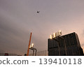 Airplanes flying over Jingu Stadium 139410118