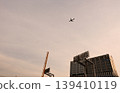 Airplanes flying over Jingu Stadium 139410119