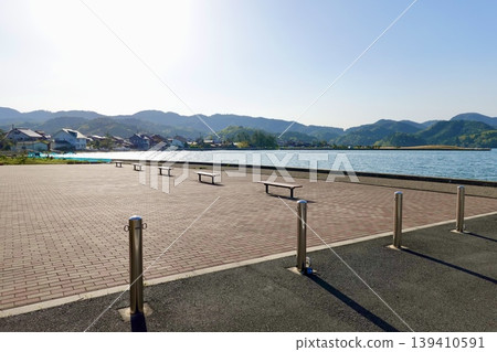 Kumihama Bay: A view of Kumihama Bay from Juraku Hiroba on National Route 178, Kumihama-cho, Kyotango City, Kyoto Prefecture. Kumihama Bay: A view of Kumihama Bay from Juraku Hiroba on National Route 178, Kumihama-cho, Kyotango City, Kyoto Prefecture. 139410591