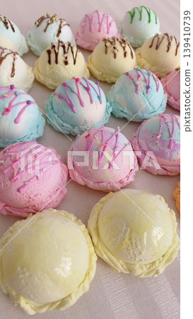 Fake sweets ice cream Fake sweets ice cream 139410739