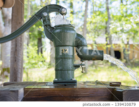 Well hand pump Well hand pump 139410879
