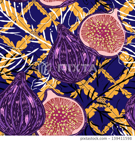 seamless pattern with garlic seamless pattern with garlic 139411598