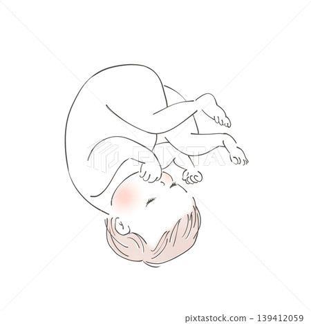 嬰兒,灰色輪廓 嬰兒,灰色輪廓 139412059