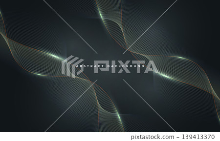 Abstract energy wave lines digital signal technology background Abstract energy wave lines digital signal technology background 139413370