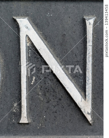 Written Letter in Distressed Font Typography Found Ransom Text R Written Letter in Distressed Font Typography Found Ransom Text R 139413458
