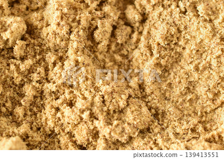 Texture pattern of mustard powder. 139413551