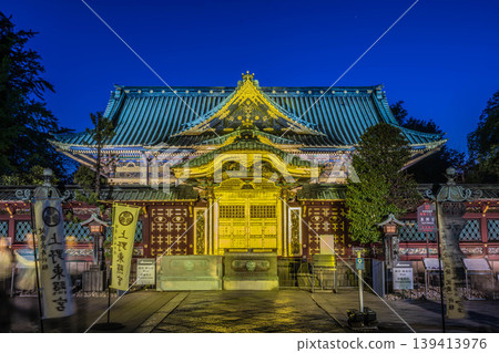 Ueno Toshogu Shrine light up Ueno Toshogu Shrine light up 139413976