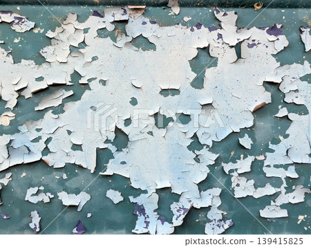 Lined rusted and painted weathered metal background patina Lined rusted and painted weathered metal background patina 139415825