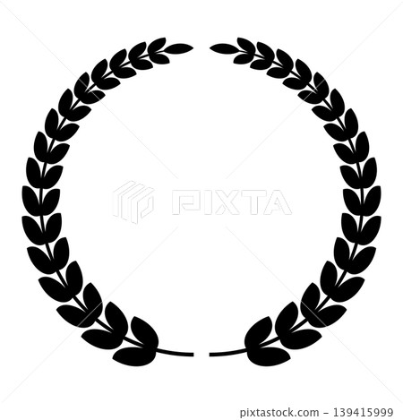 Laurel Wreath Silhouette 2 Laurel Wreath Silhouette 2 139415999
