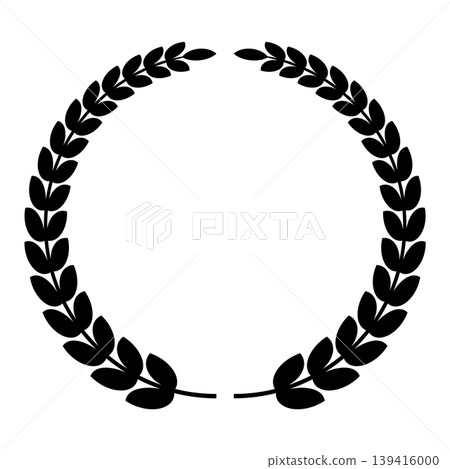 Laurel Wreath Silhouette 2 Laurel Wreath Silhouette 2 139416000