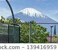 Mount Fuji surrounded by greenery 139416959