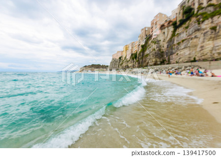 Tropea town and beach Tropea town and beach 139417500
