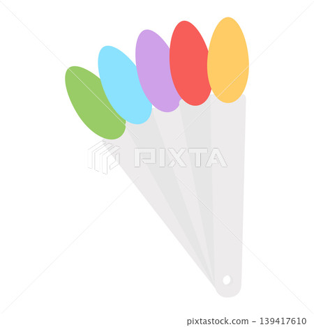 nail polish color swatches fan set isolated nail polish color swatches fan set isolated 139417610