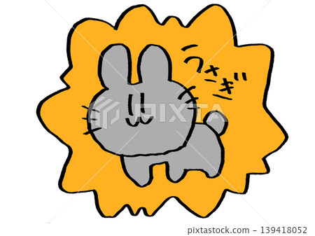 兔子貼紙 139418052