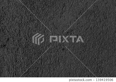 Rough painted black dark stone wall surface texture structure background backdrop 139419506