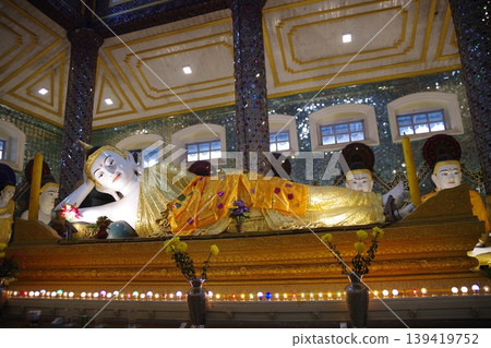 Buddhist temples in Mawlamyine, Myanmar Buddhist temples in Mawlamyine, Myanmar 139419752