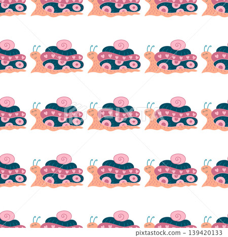Seamless pattern. Spring print perfect for children's textile design, decor Seamless pattern. Spring print perfect for children's textile design, decor 139420133