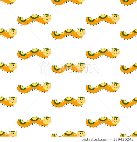 Seamless pattern. Spring print perfect for children's textile design, decor Seamless pattern. Spring print perfect for children's textile design, decor 139420242