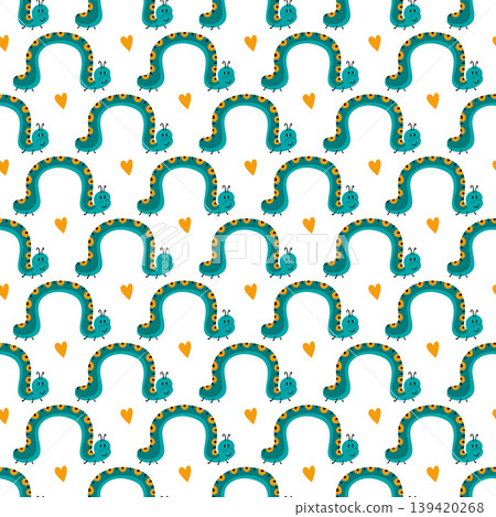 Seamless pattern. Spring print perfect for children's textile design, decor 139420268