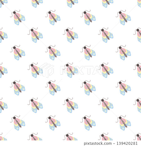 Seamless pattern. Spring print perfect for children's textile design, decor Seamless pattern. Spring print perfect for children's textile design, decor 139420281