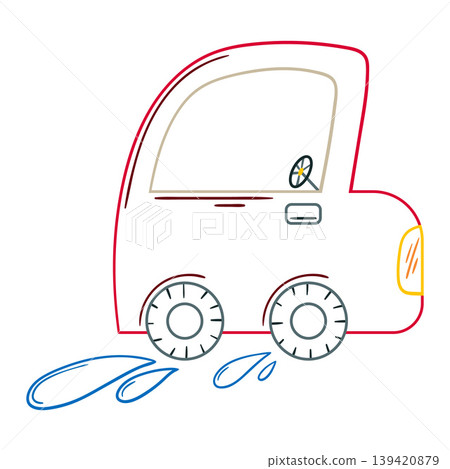 Vector illustration of transport. Perfect for children's products, nursery decor Vector illustration of transport. Perfect for children's products, nursery decor 139420879