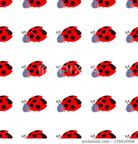 Seamless pattern. Spring print perfect for children's textile design, decor Seamless pattern. Spring print perfect for children's textile design, decor 139420906