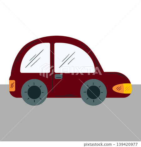 Vector illustration of transport. Perfect for children's products, nursery decor Vector illustration of transport. Perfect for children's products, nursery decor 139420977