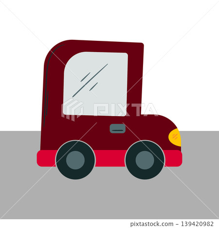 Vector illustration of transport. Perfect for children's products, nursery decor Vector illustration of transport. Perfect for children's products, nursery decor 139420982